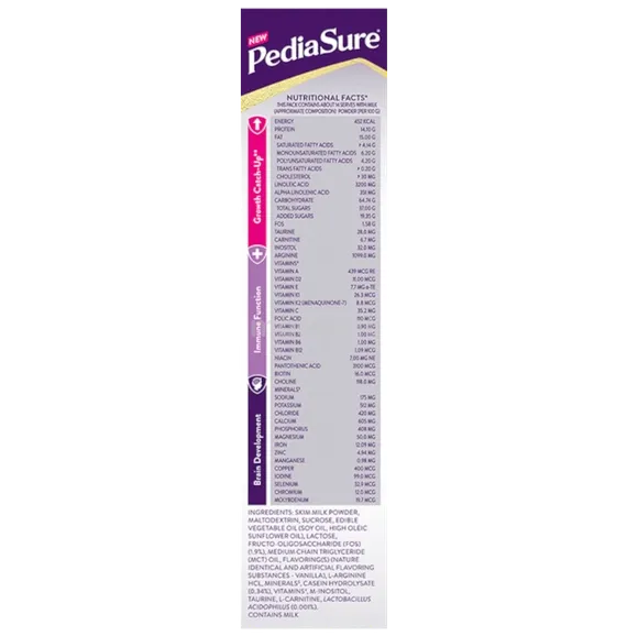 pediasure vanilla refil powder 200 gm